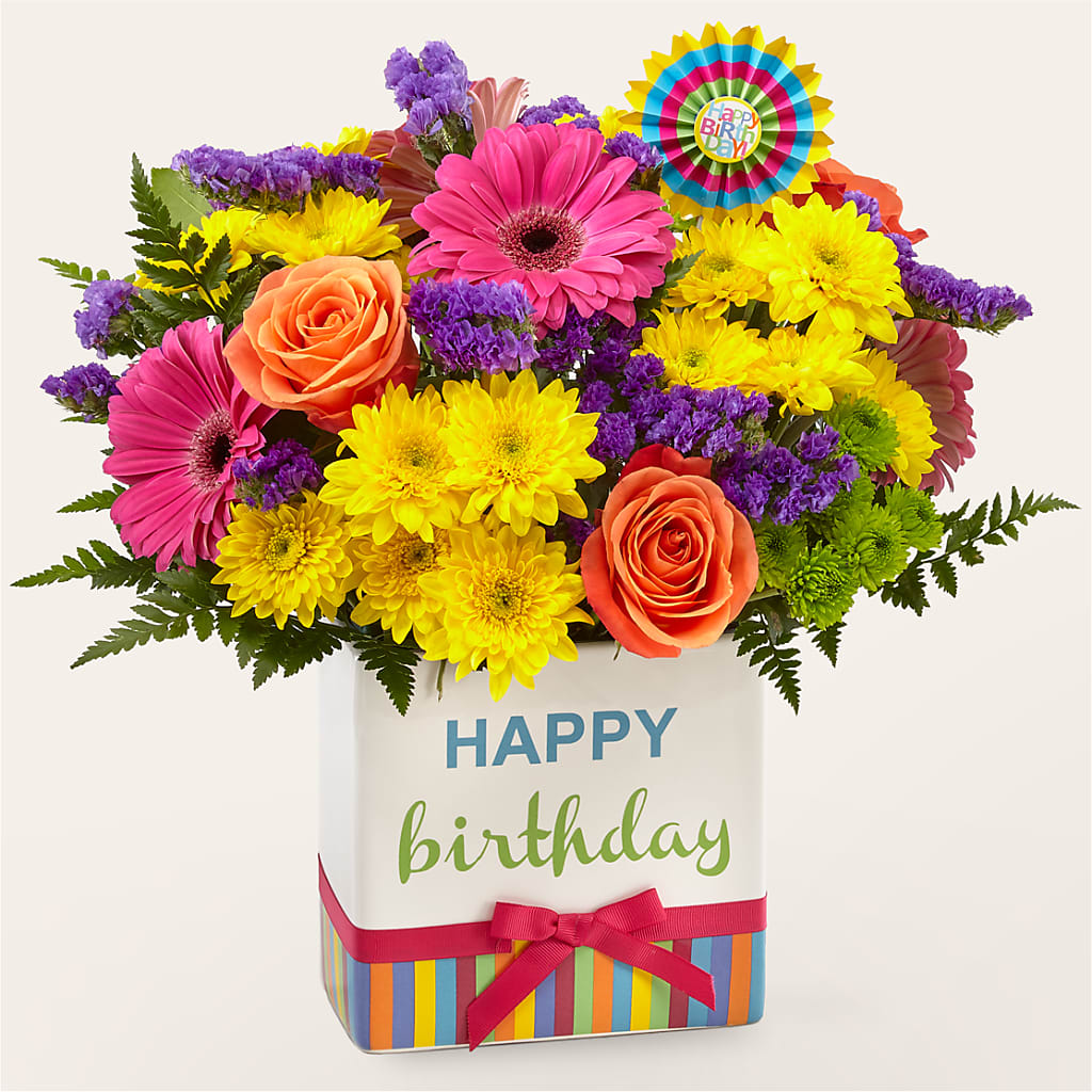 Birthday Brights Bouquet – Charleston Cut Flower Company, Charleston WV