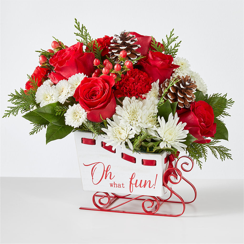 Sleigh Bells Bouquet – Charleston Cut Flower Company, Charleston WV