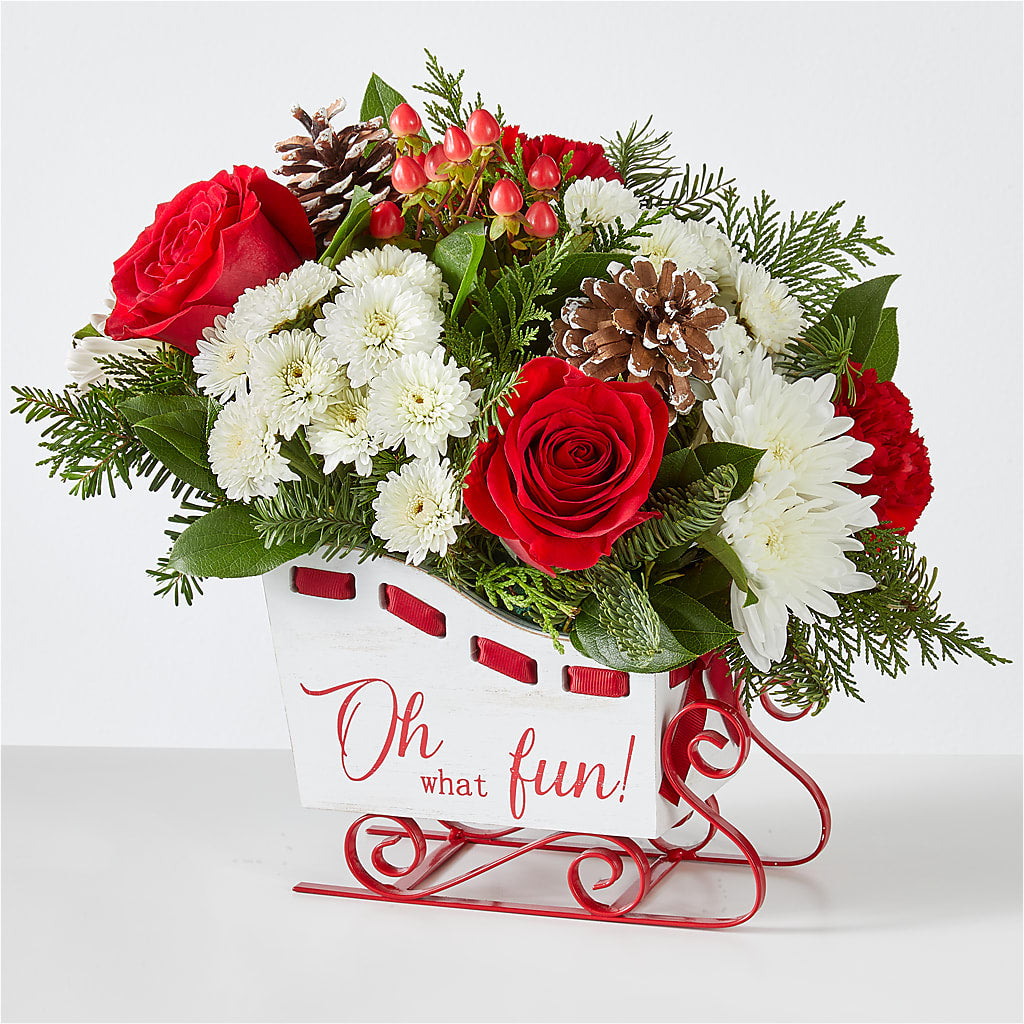 Sleigh Bells Bouquet – Charleston Cut Flower Company, Charleston WV