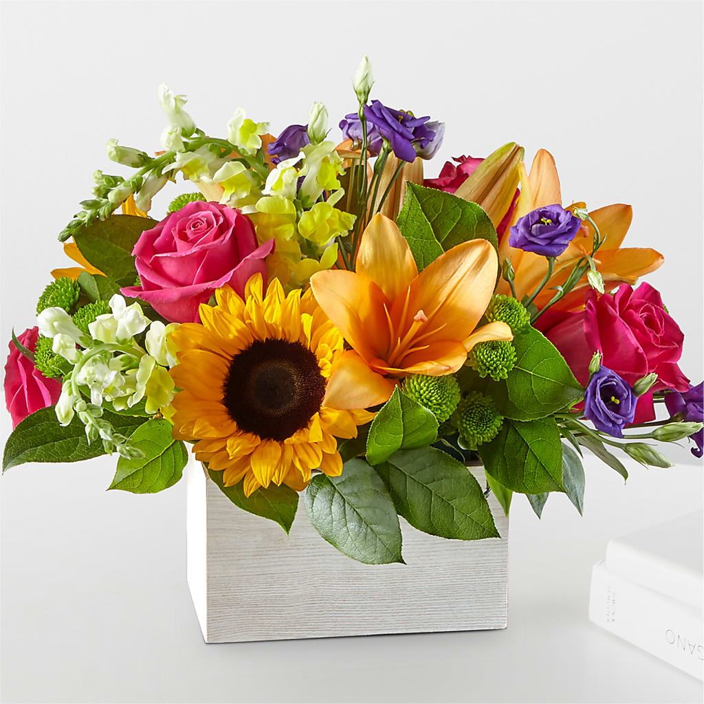 Best Day Box Bouquet – Charleston Cut Flower Company, Charleston WV