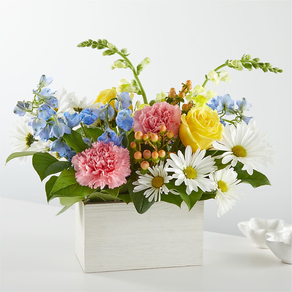 Sun Salutation Box Bouquet – Charleston Cut Flower Company, Charleston WV