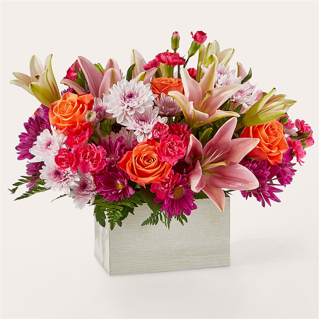 Light of My Life Box Bouquet – Charleston Cut Flower Company, Charleston WV