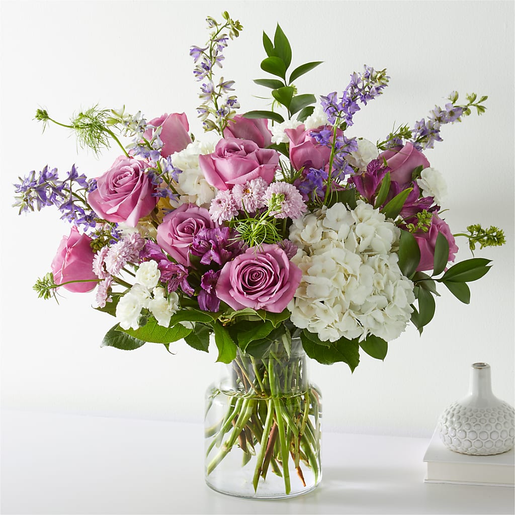 Violet Caress Bouquet – Charleston Cut Flower Company, Charleston WV