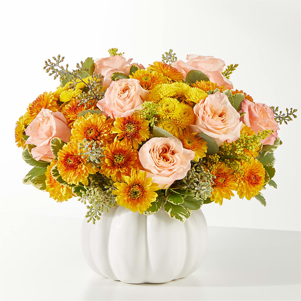 Peachy Pumpkin – Charleston Cut Flower Company, Charleston WV