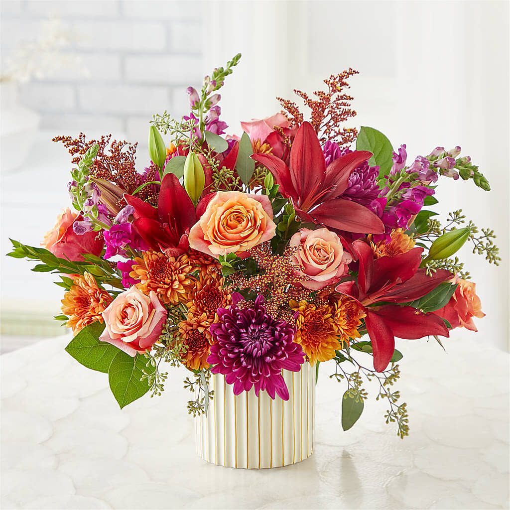 Burgundy Landscape Bouquet – Charleston Cut Flower Company, Charleston WV