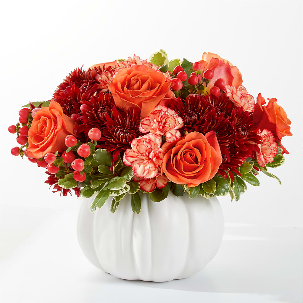 Autumn Air Pumpkin Bouquet – Charleston Cut Flower Company, Charleston WV