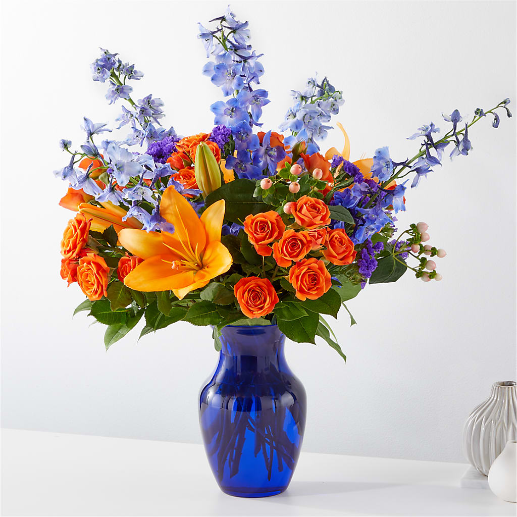 Radiant Citrus Bouquet – Charleston Cut Flower Company, Charleston WV
