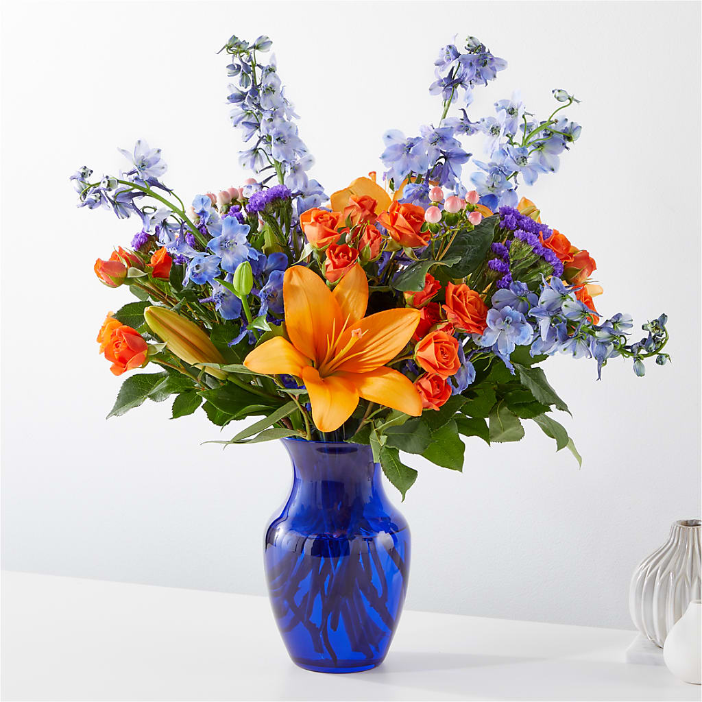 Radiant Citrus Bouquet – Charleston Cut Flower Company, Charleston WV