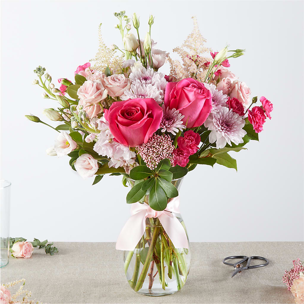 Pink Ribbon - A Florist Original – Charleston Cut Flower Company, Charleston WV