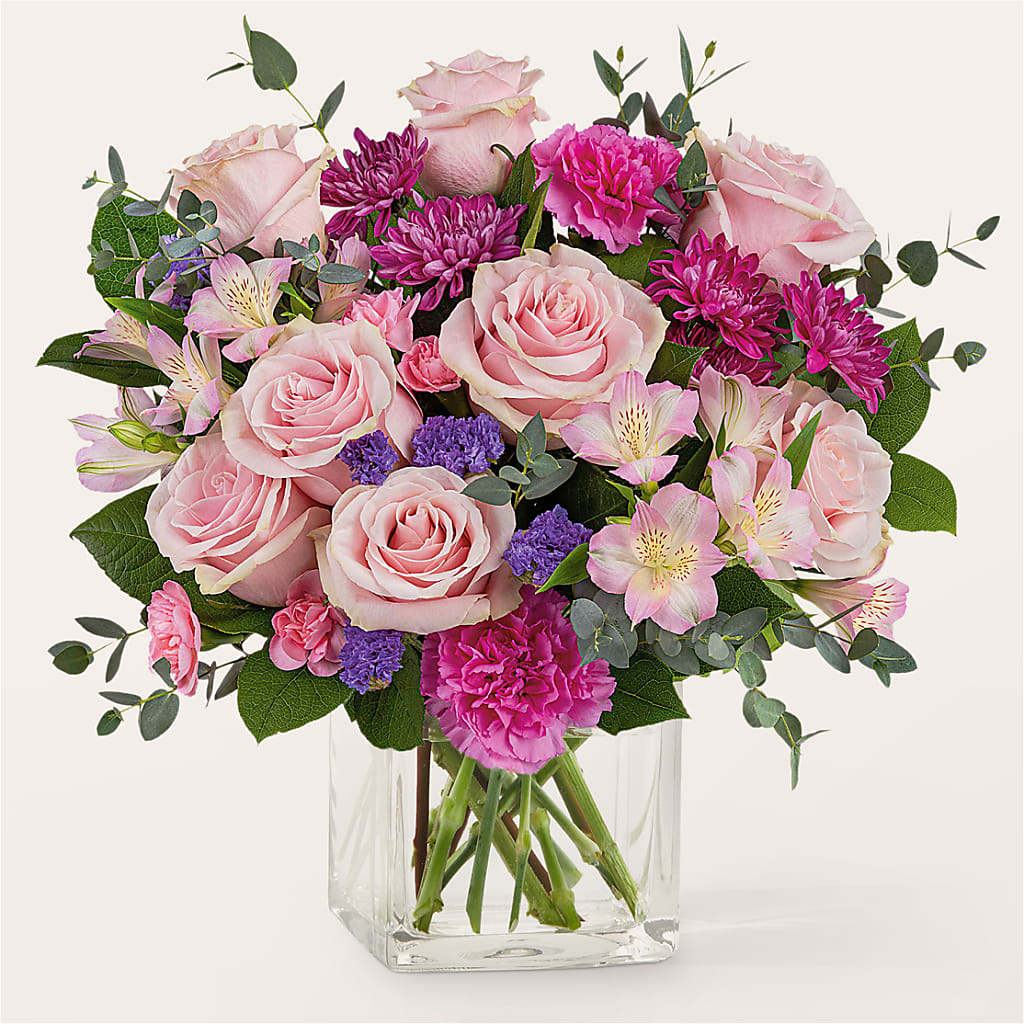 Rosy Radiance Bouquet – Charleston Cut Flower Company, Charleston WV
