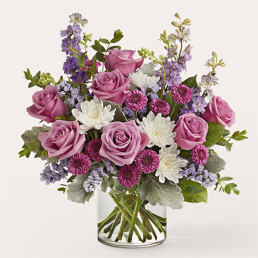 Violet Frost Bouquet – Charleston Cut Flower Company, Charleston WV