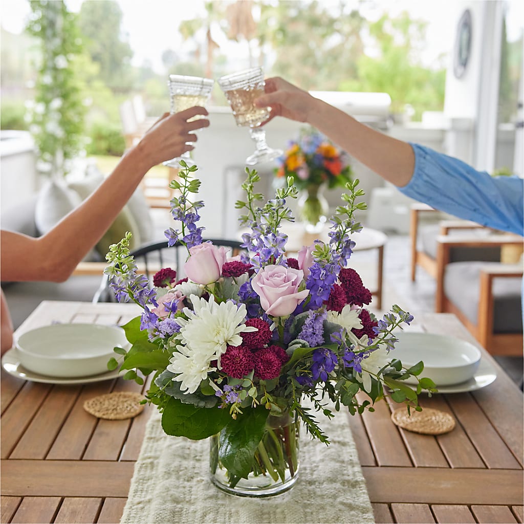 Violet Frost Bouquet – Charleston Cut Flower Company, Charleston WV