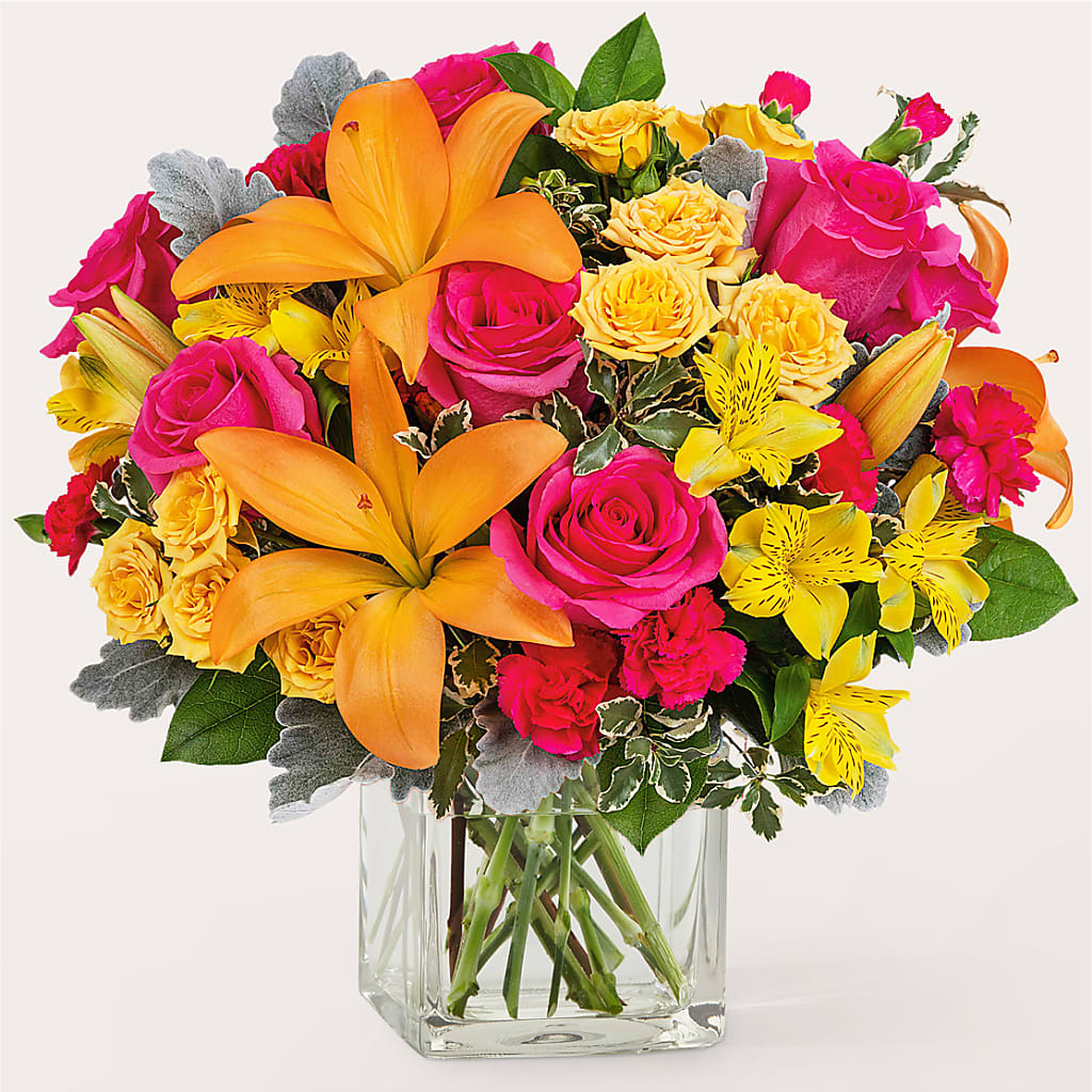 To the Tropics Bouquet – Charleston Cut Flower Company, Charleston WV