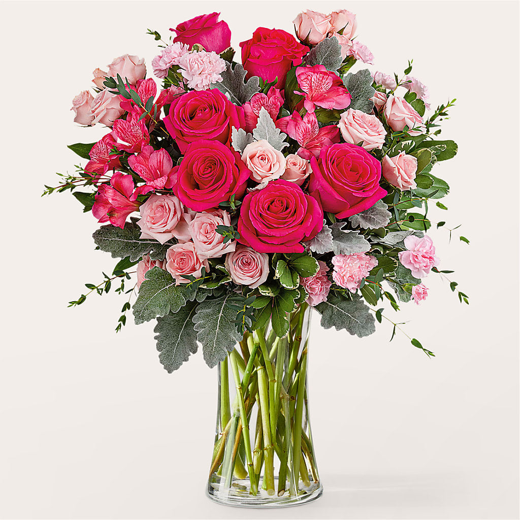 Tickled Pink Bouquet – Charleston Cut Flower Company, Charleston WV