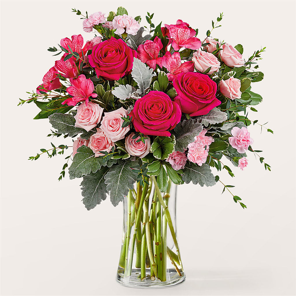 Tickled Pink Bouquet – Charleston Cut Flower Company, Charleston WV