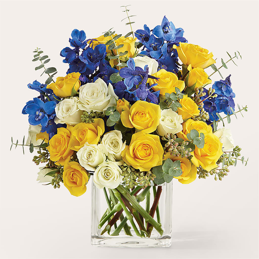 Sparkling Citrine Bouquet – Charleston Cut Flower Company, Charleston WV