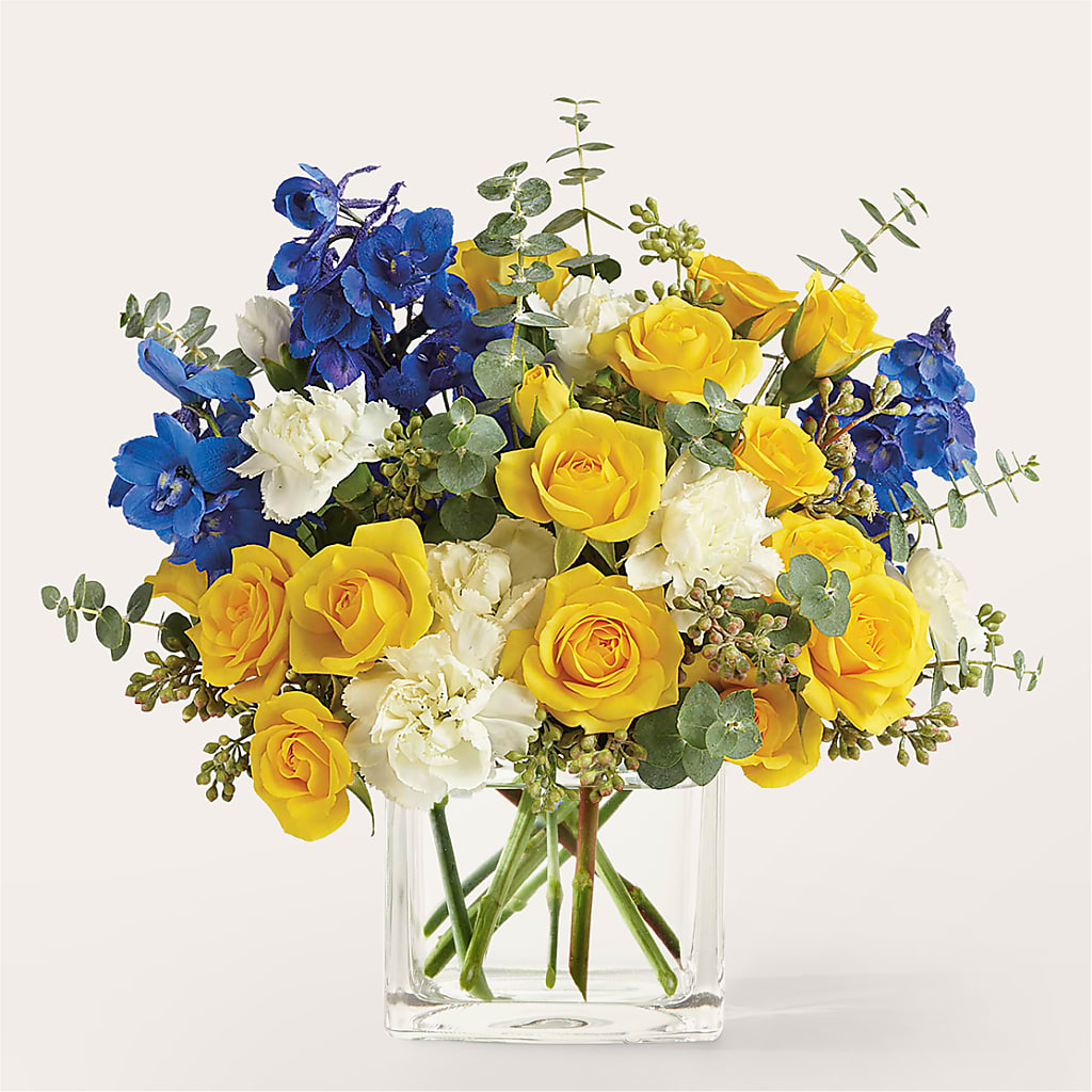 Sparkling Citrine Bouquet – Charleston Cut Flower Company, Charleston WV