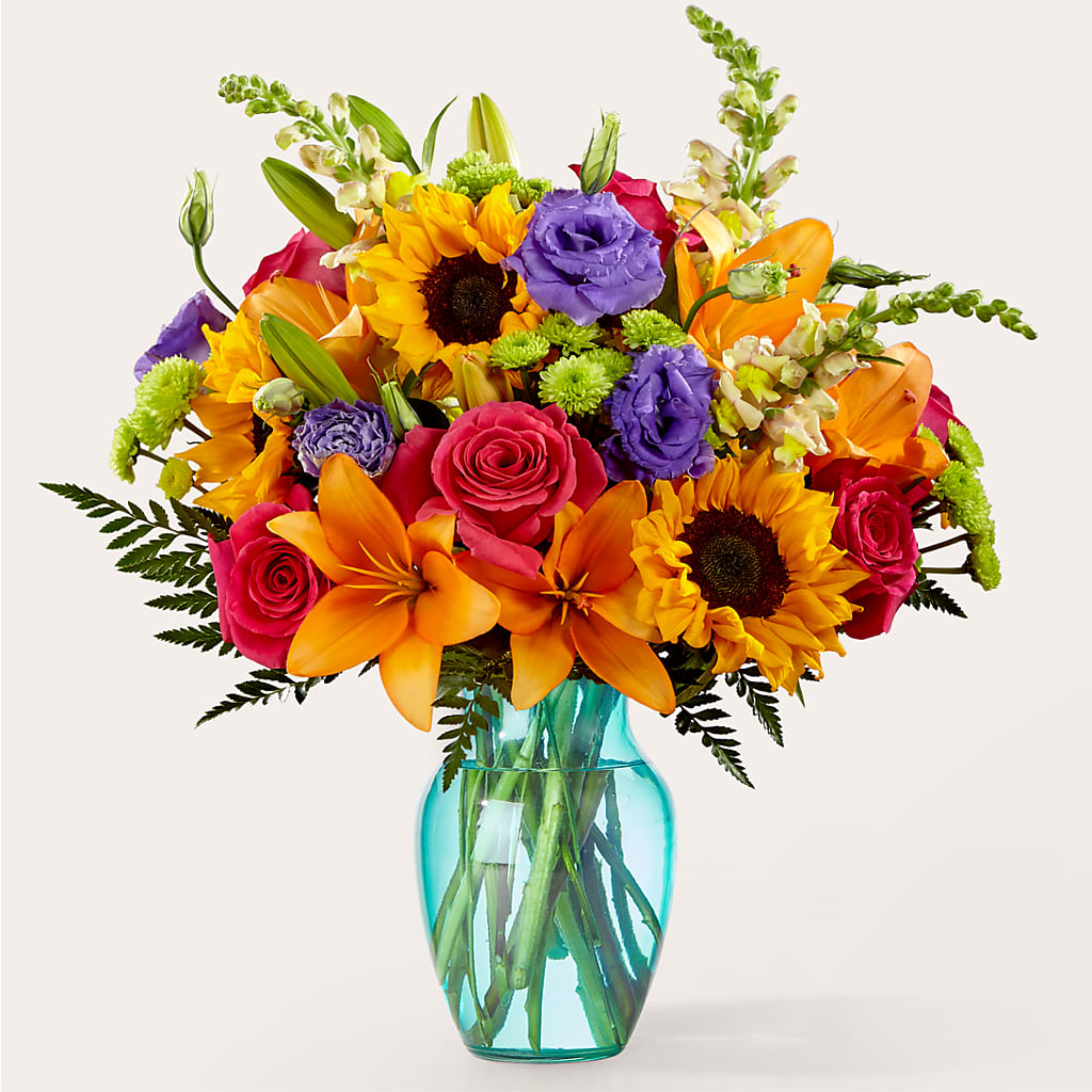 Double Rainbow Bouquet – Charleston Cut Flower Company, Charleston WV