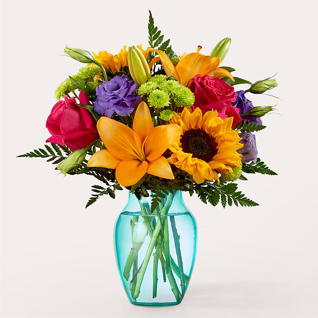 Double Rainbow Bouquet – Charleston Cut Flower Company, Charleston WV