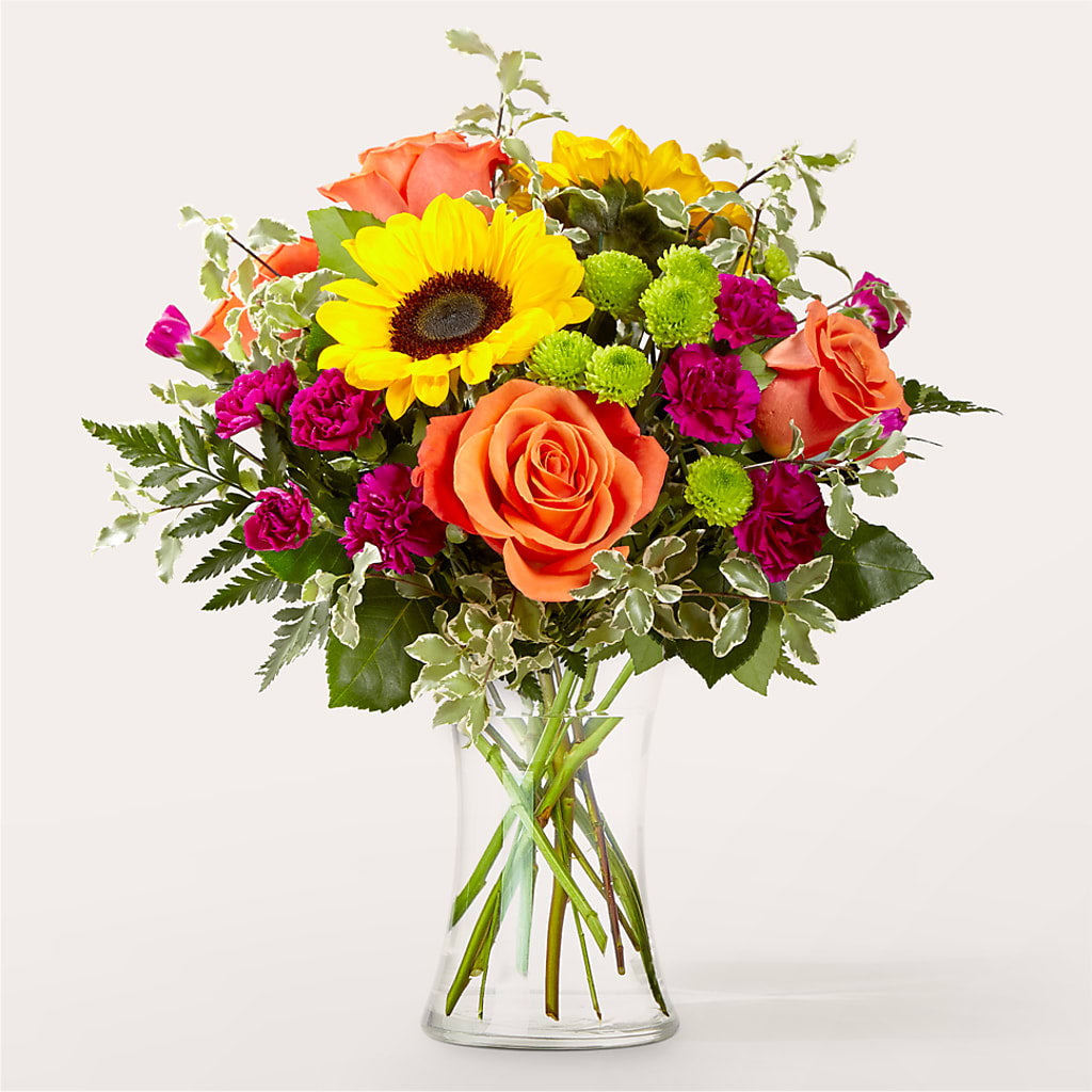 Warmth & Light Bouquet – Charleston Cut Flower Company, Charleston WV
