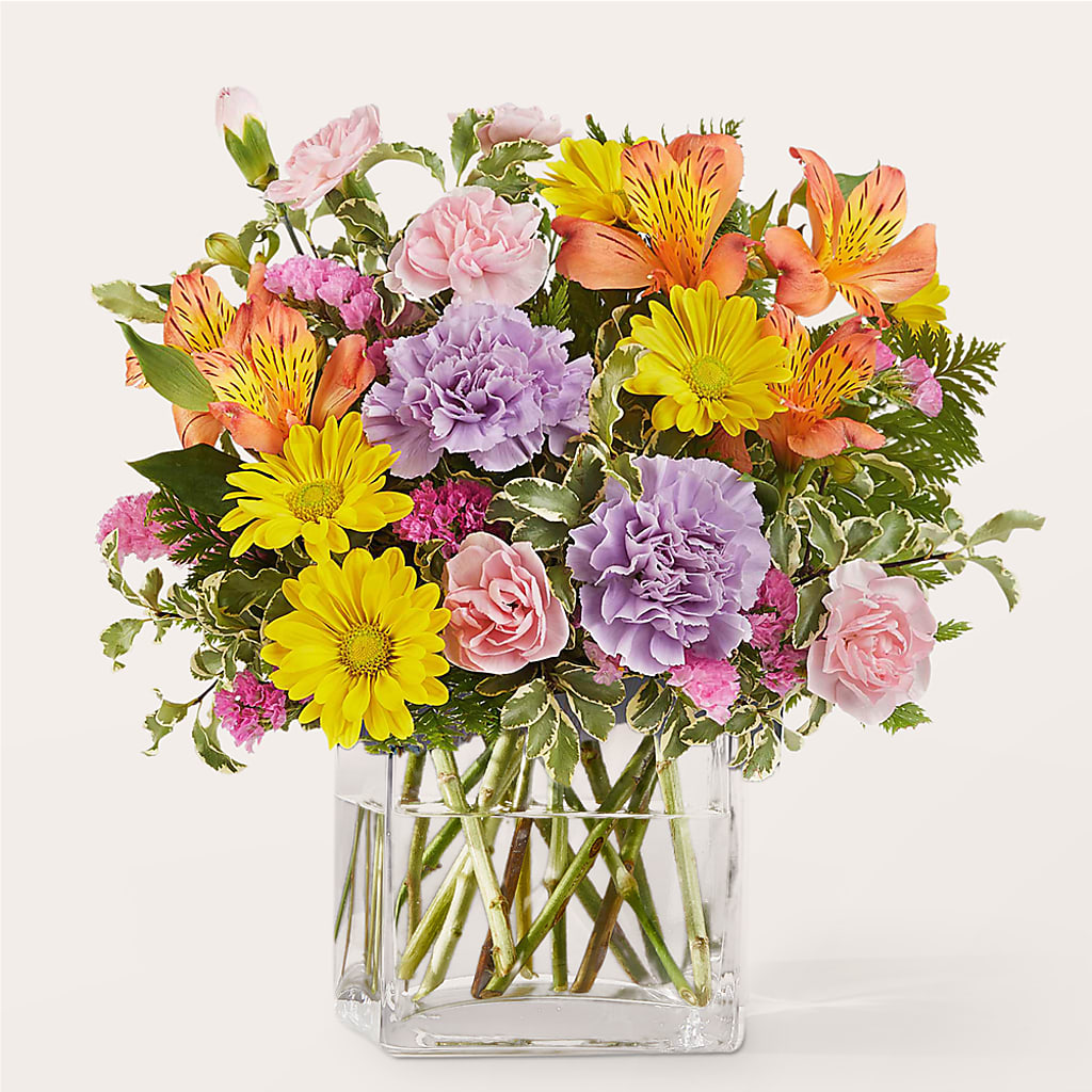 Shades of Happiness Bouquet – Charleston Cut Flower Company, Charleston WV