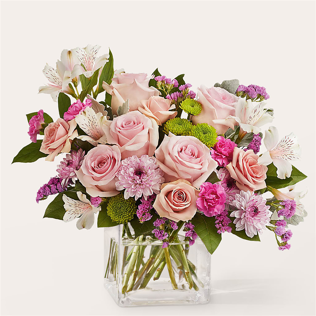 Pink Suede Bouquet – Charleston Cut Flower Company, Charleston WV