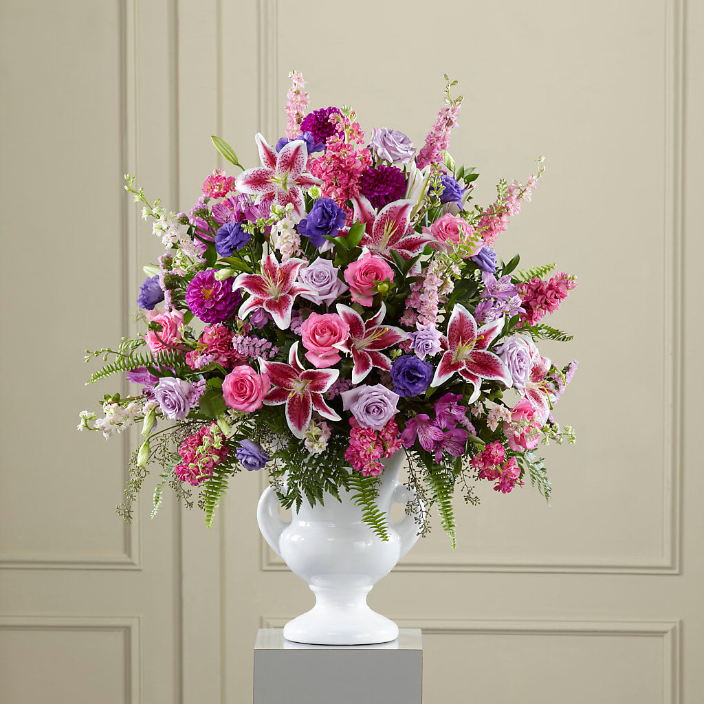 Peaceful Tribute Arrangement – Charleston Cut Flower Company, Charleston WV