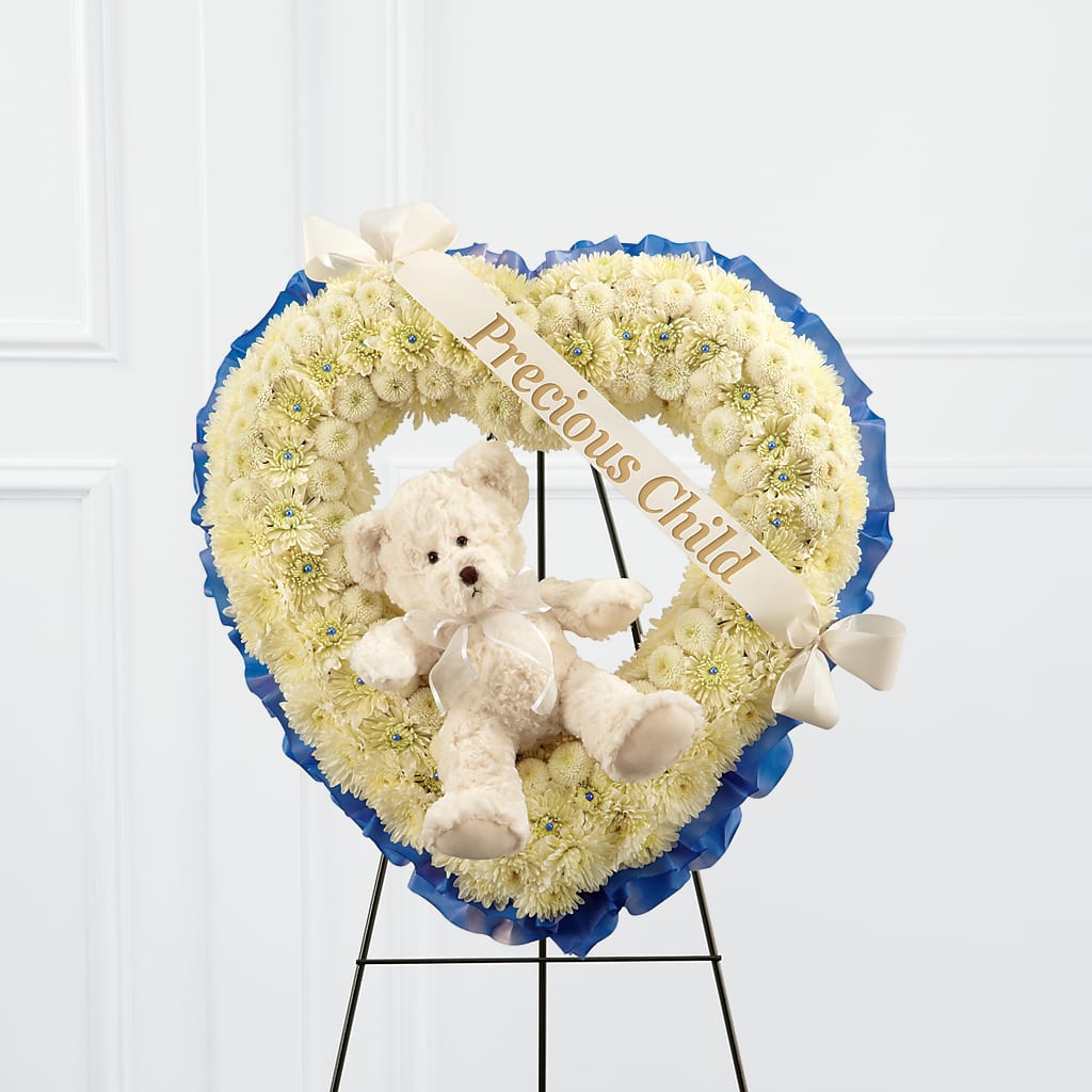 Precious Child Standing Heart – Charleston Cut Flower Company, Charleston WV