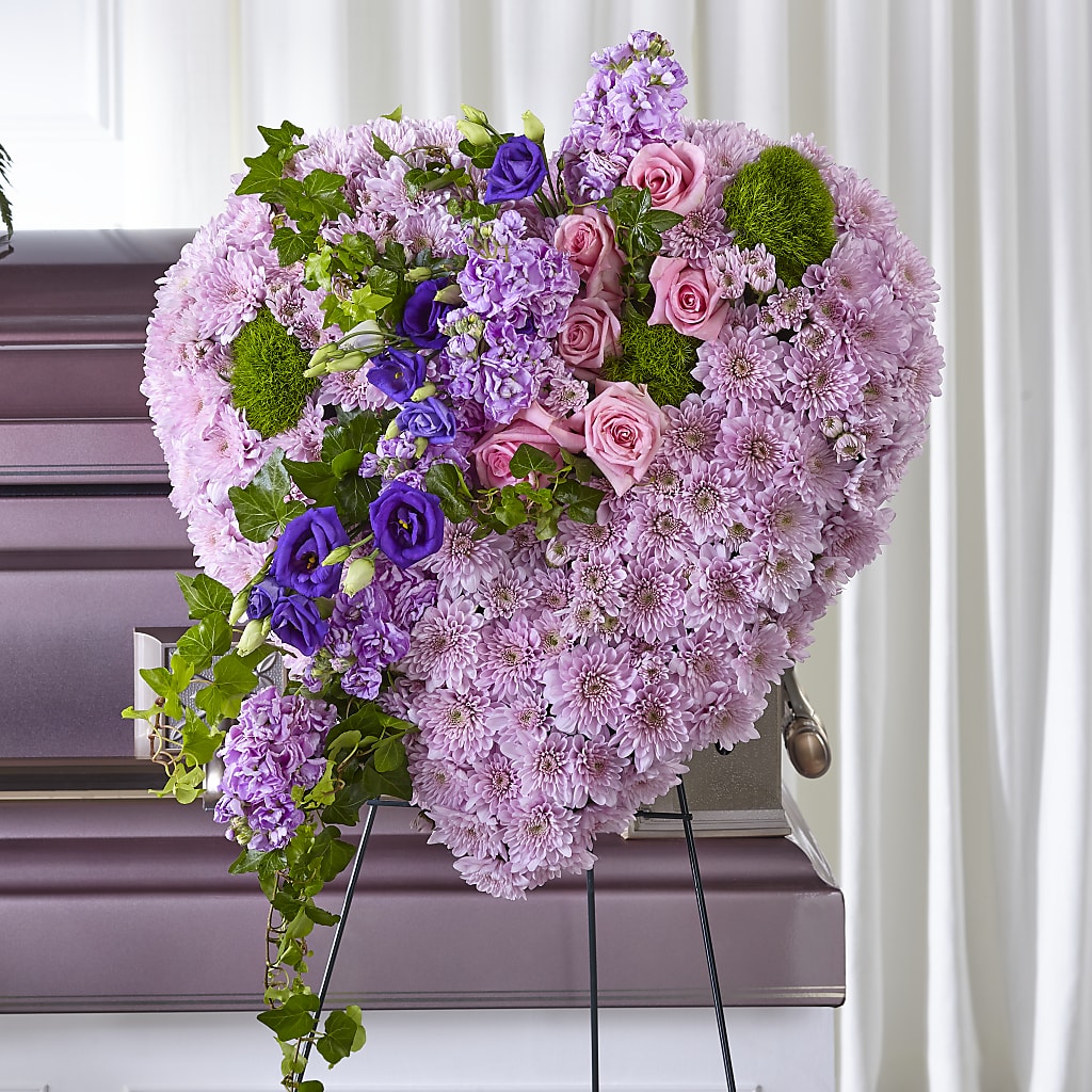 Treasured Love Standing Heart – Charleston Cut Flower Company, Charleston WV