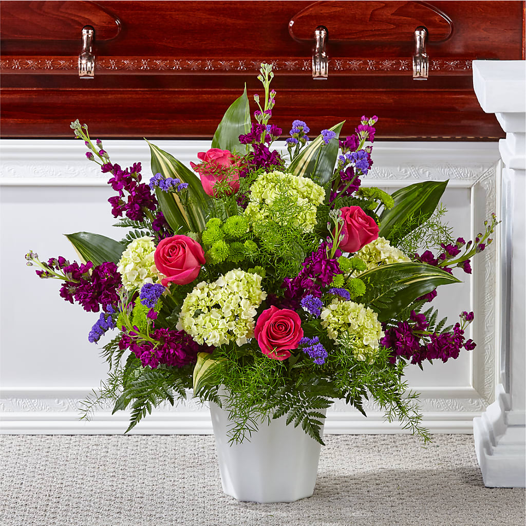 Beautiful Horizons Floor Basket – Charleston Cut Flower Company, Charleston WV