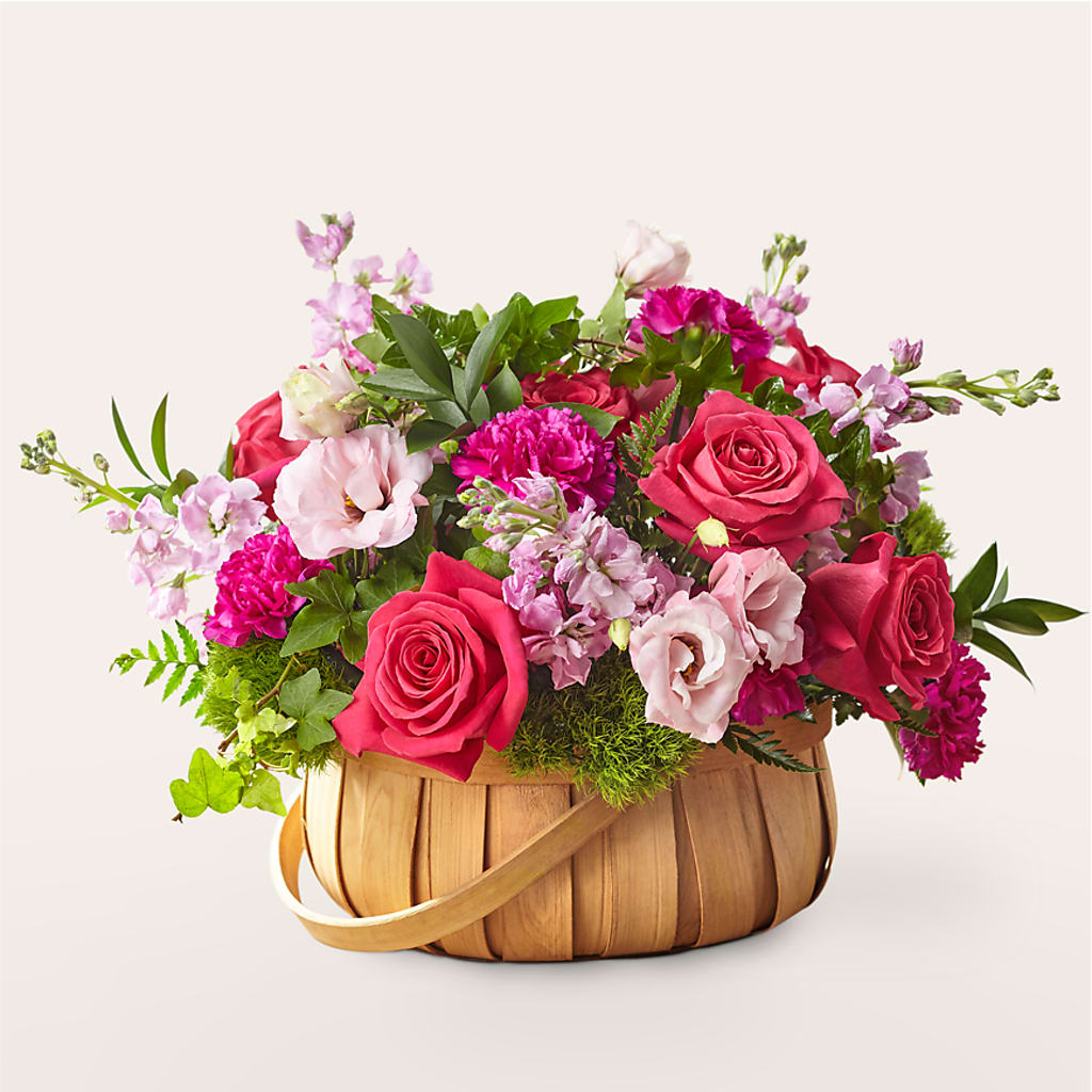 Radiance in Bloom Basket – Charleston Cut Flower Company, Charleston WV