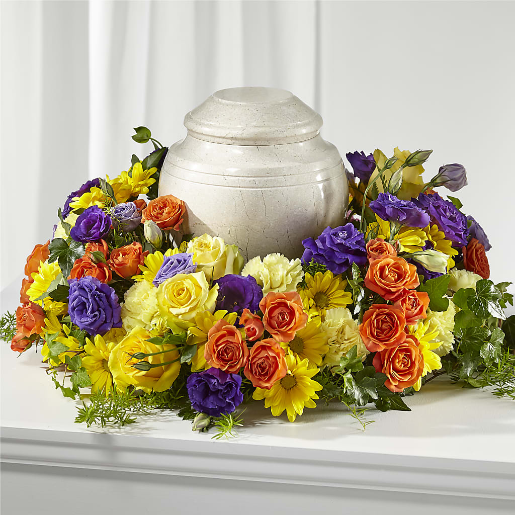 Blossoms of Remembrance Cremation Adornment – Charleston Cut Flower Company, Charleston WV