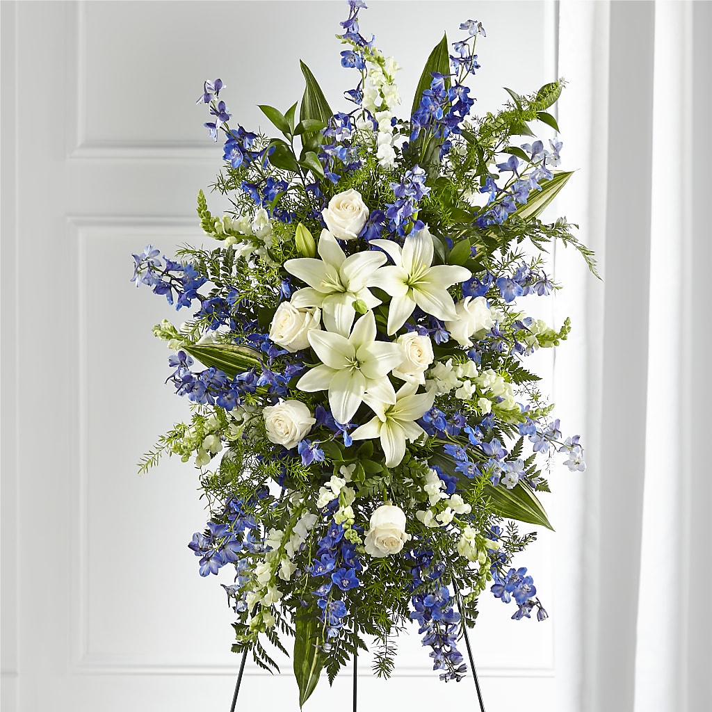 Faithful Friend Standing Spray – Charleston Cut Flower Company, Charleston WV