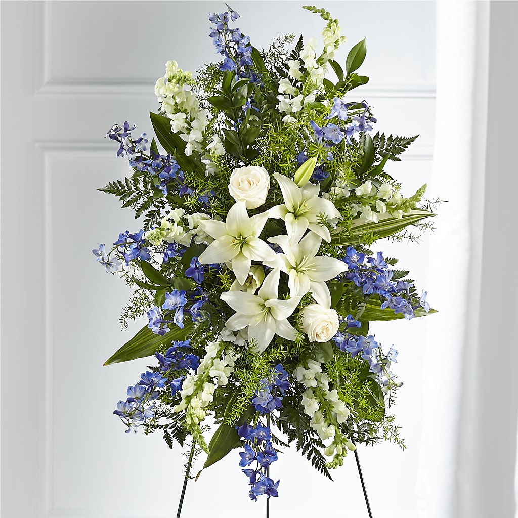 Faithful Friend Standing Spray – Charleston Cut Flower Company, Charleston WV