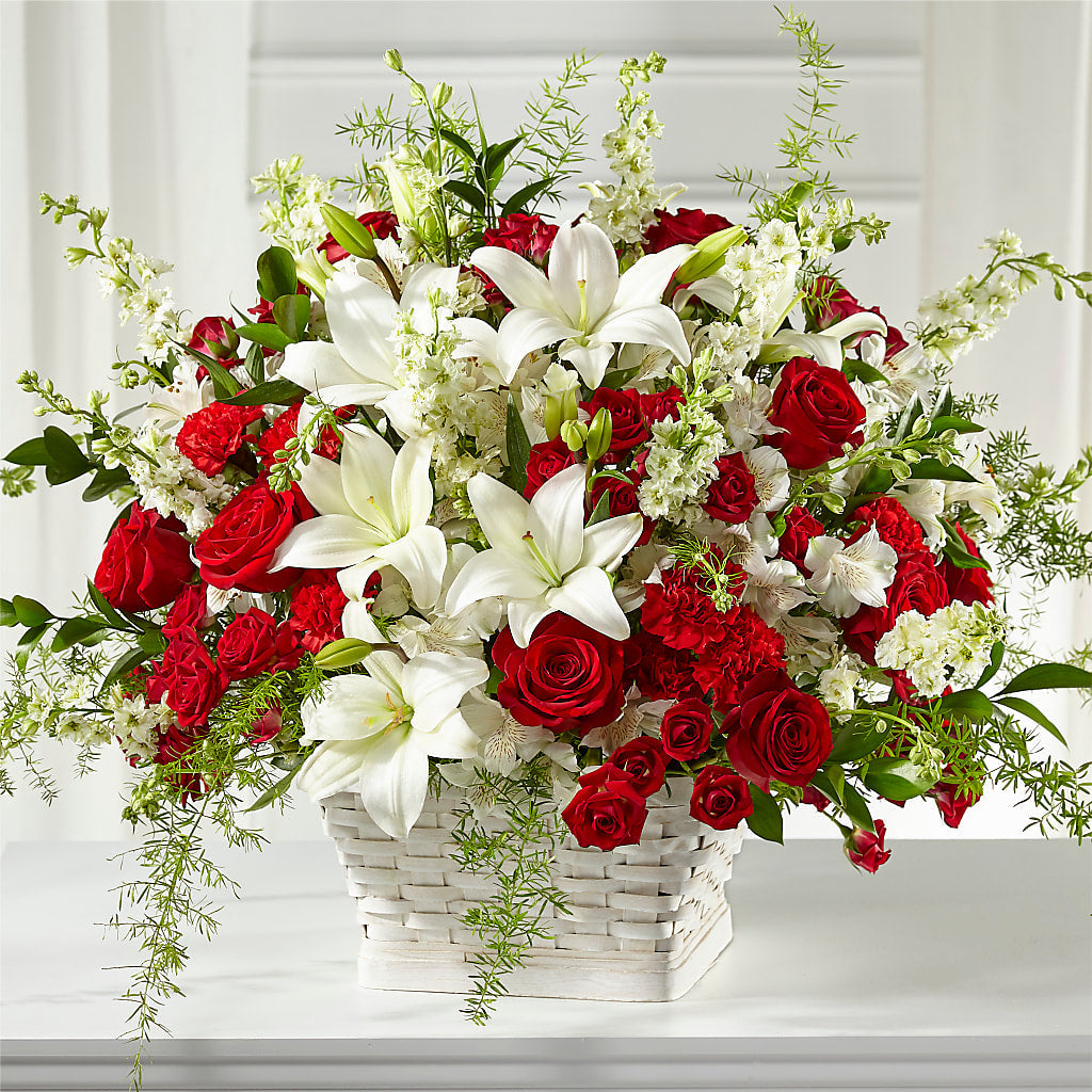 Sentiments of Love Arrangement – Charleston Cut Flower Company, Charleston WV