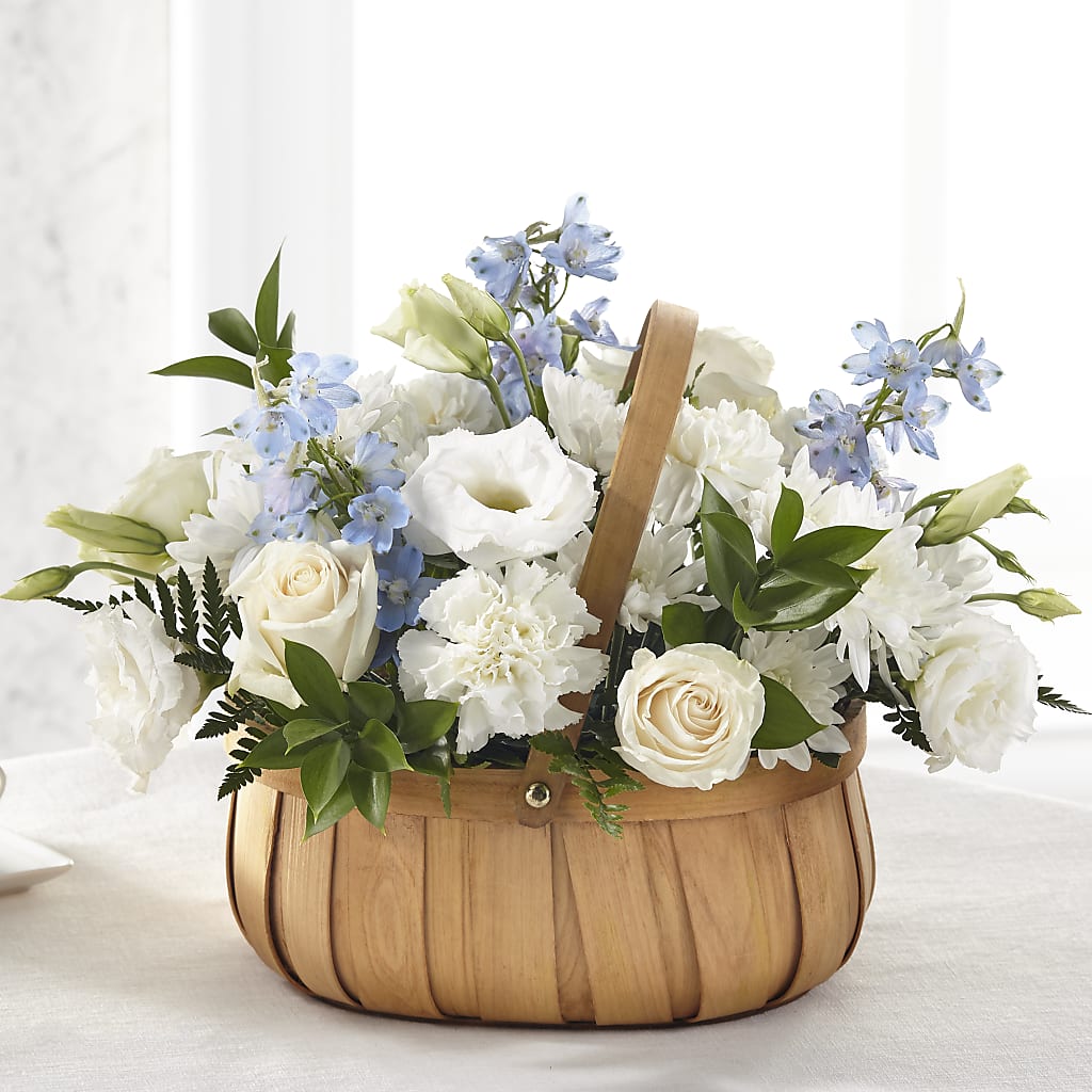 Sincerely Heartfelt Basket – Charleston Cut Flower Company, Charleston WV