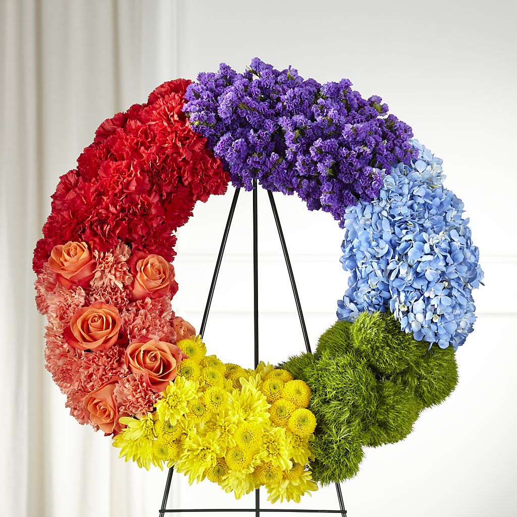 Circle of Love Wreath – Charleston Cut Flower Company, Charleston WV