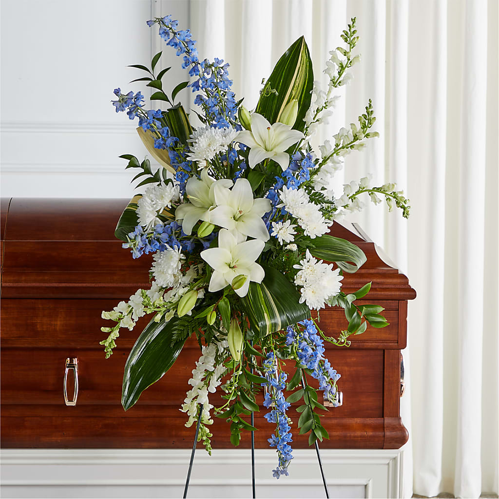 Eternal Impressions Standing Spray – Charleston Cut Flower Company, Charleston WV