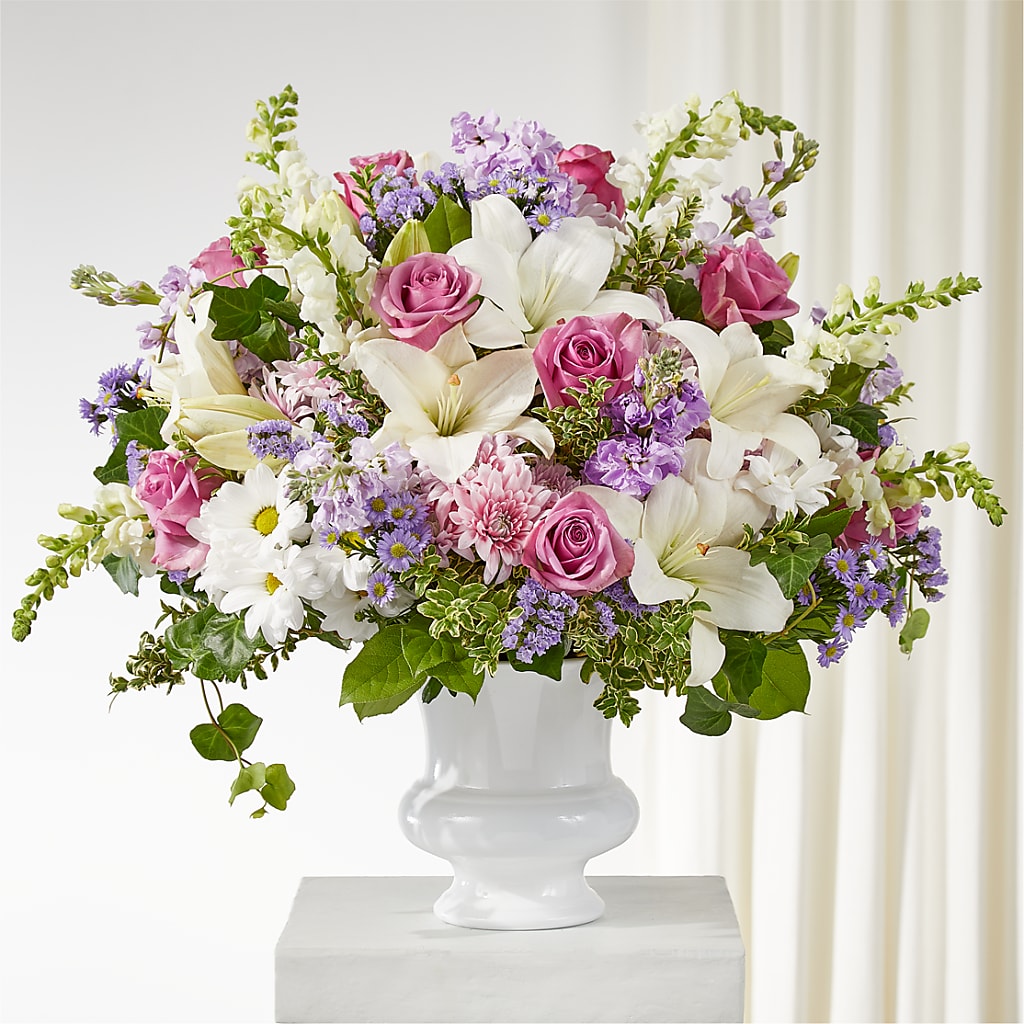 Remarkable Life Urn Arrangement – Charleston Cut Flower Company, Charleston WV