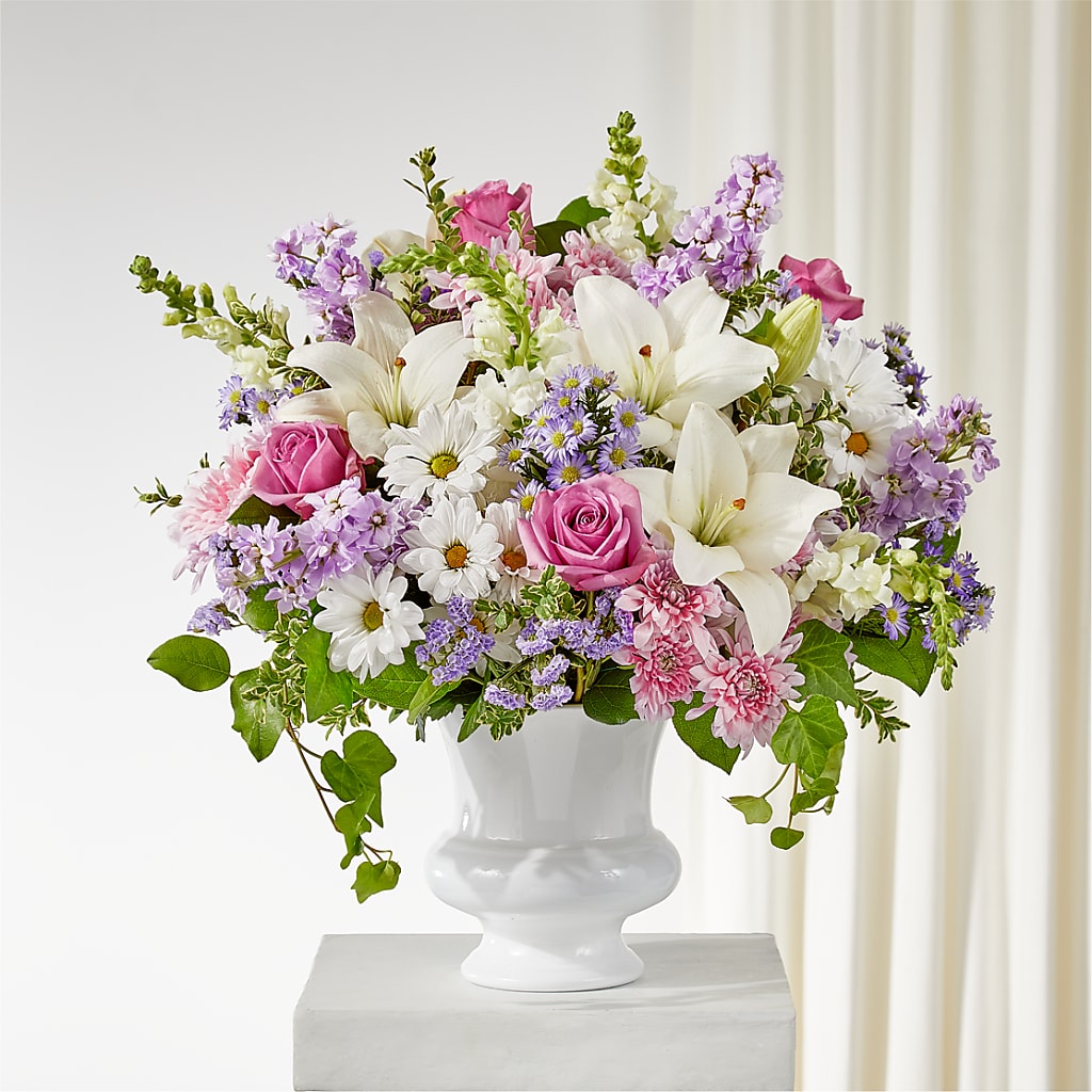 Remarkable Life Urn Arrangement – Charleston Cut Flower Company, Charleston WV