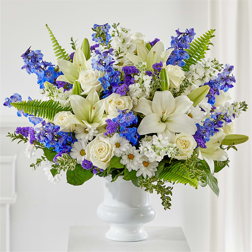 Expressions of Hope Urn Arrangement – Charleston Cut Flower Company, Charleston WV