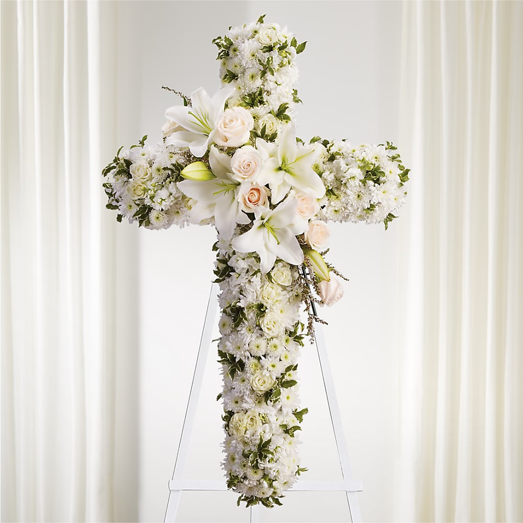 Spiritual Guidance Standing Spray – Charleston Cut Flower Company, Charleston WV