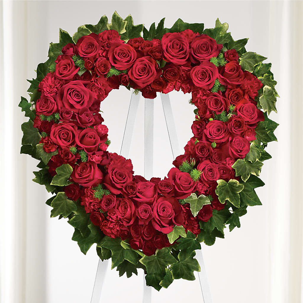 Wholehearted Standing Spray – Charleston Cut Flower Company, Charleston WV