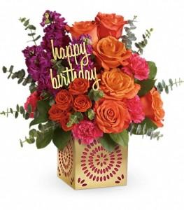 Teleflora's Birthday Sparkle by CCF – Charleston Cut Flower Company, Charleston WV