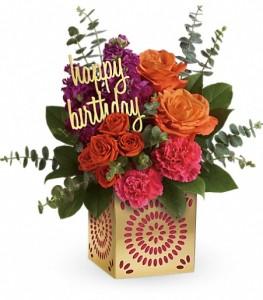 Teleflora's Birthday Sparkle by CCF – Charleston Cut Flower Company, Charleston WV
