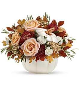 Teleflora's Harvest Charm by CCF – Charleston Cut Flower Company, Charleston WV