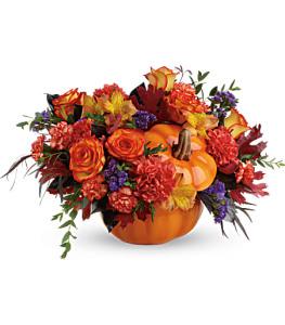 Teleflora's Hauntingly Pretty Pumpkin