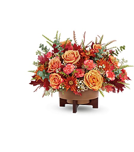 Teleflora's Modern Copper by CCF – Charleston Cut Flower Company, Charleston WV