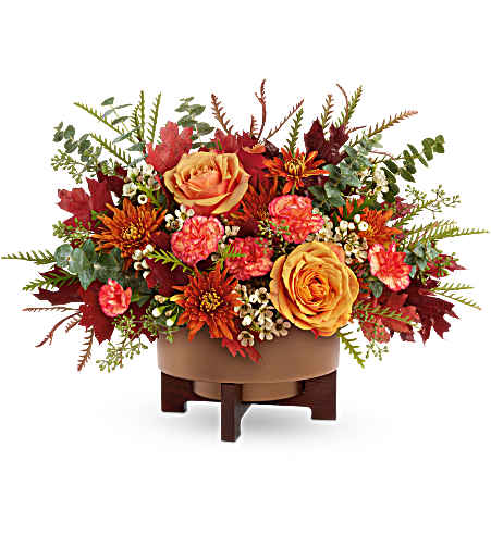 Teleflora's Modern Copper by CCF – Charleston Cut Flower Company, Charleston WV