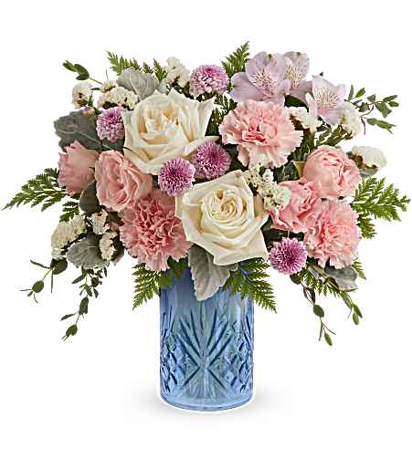 Teleflora's Blue Belle by CCF – Charleston Cut Flower Company, Charleston WV
